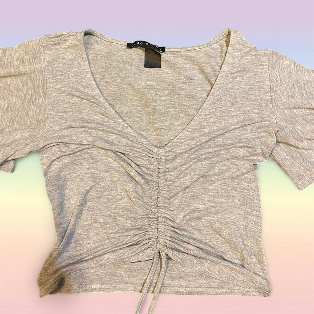 Grey Crop-top - Picture 2 of 3